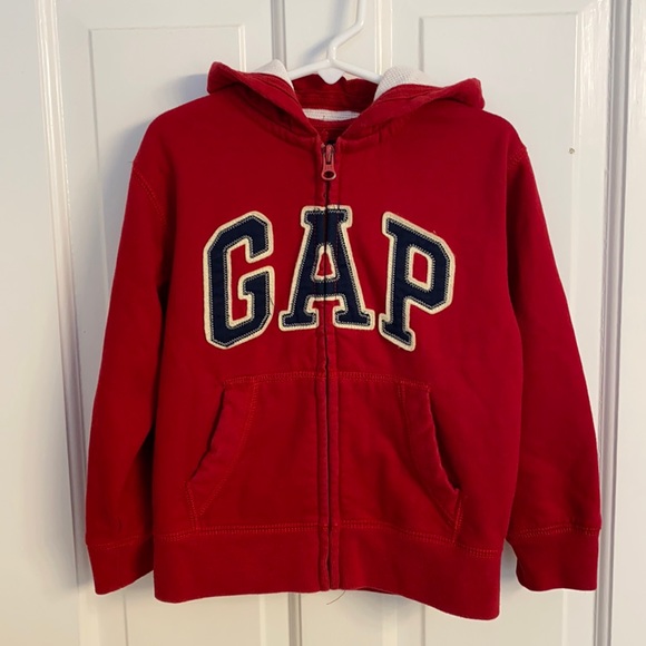 GAP Other - Gap Zip Up Hoodie with Waffle Knit Lined Hood
